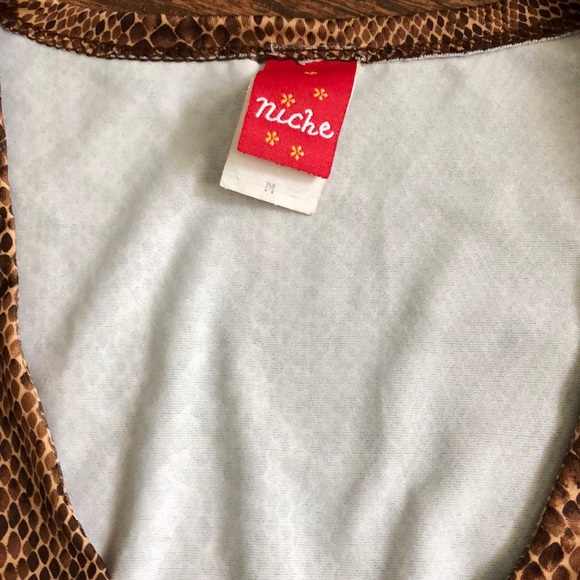 Vintage snake print top - Picture 3 of 4